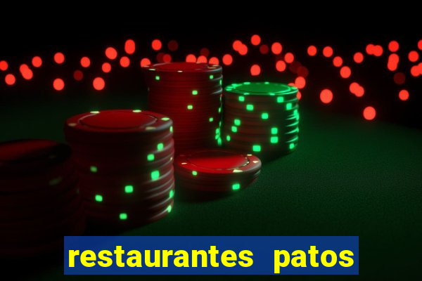 restaurantes patos de minas